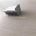 Aileron de refroidissement de radiateur en aluminium extrudé CNC 3003